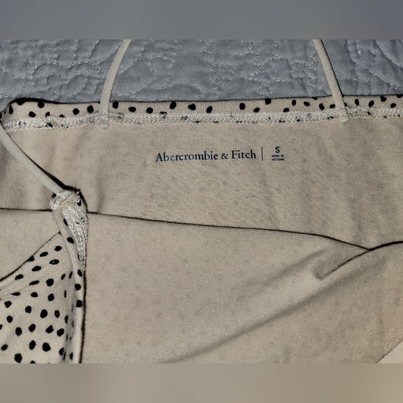 Abercrombie & Fitch Tank, Set of 2, Tan, Polka Dot, Size Small, Spaghetti Strap - Picture 8 of 8